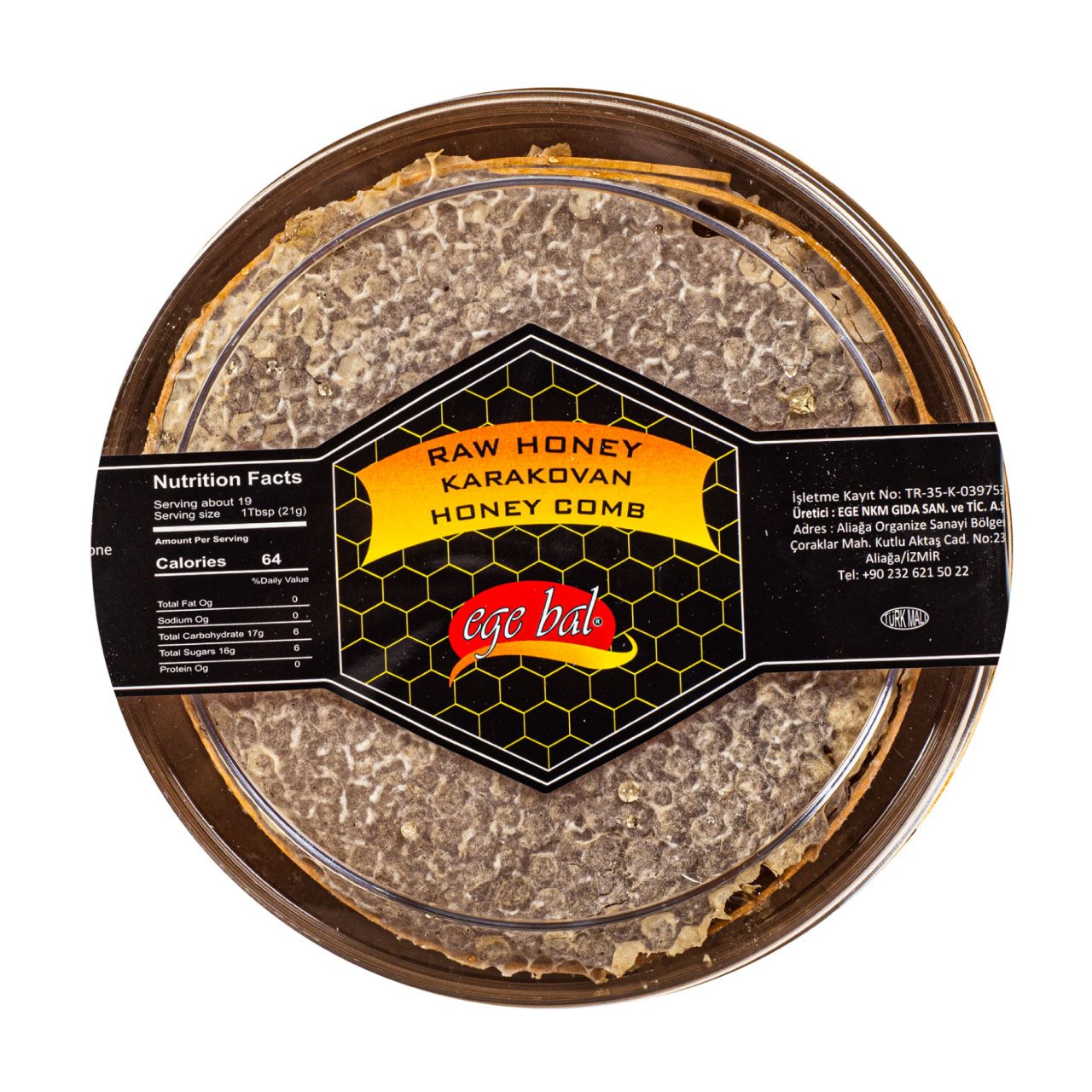 Ege Bal Doğal Karakovan Balı 500g