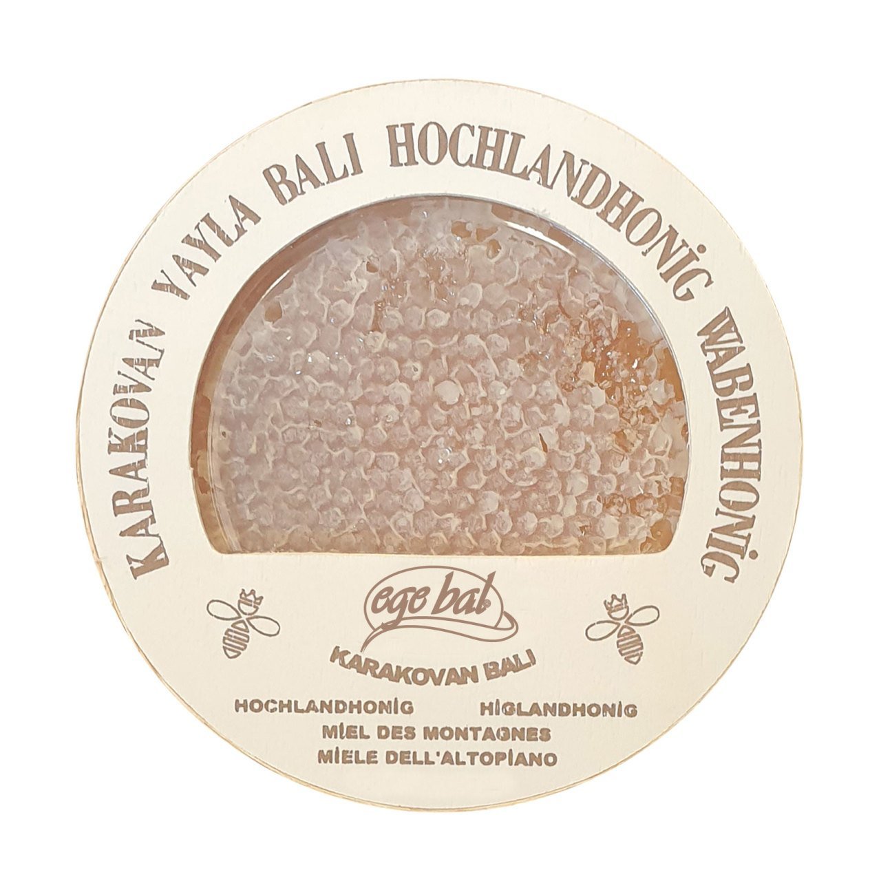 Ege Bal Doğal Karakovan Balı 500g Ahşap Kutu